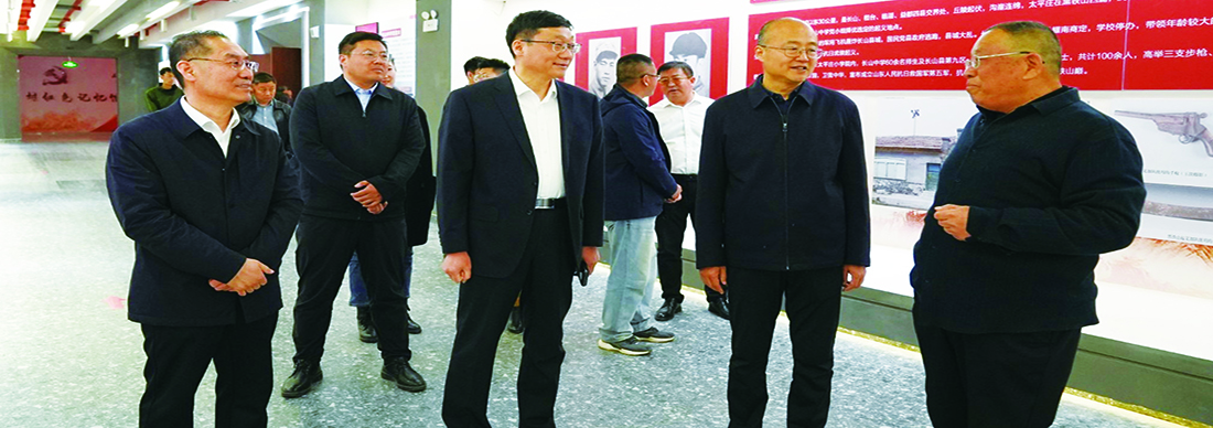 驻淄博市省派工作队来淄博高新区调研