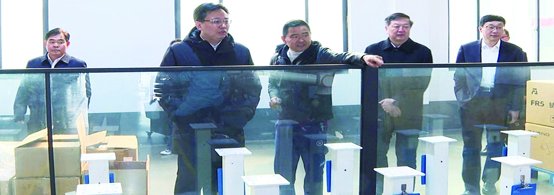 省工信厅督导调研组来淄博高新区​督导调研工业运行情况