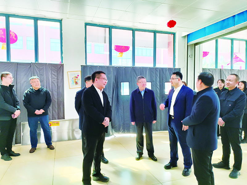 高新区领导督导学校食品安全工作